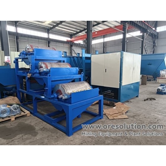 Мокрый сильный магнитный сепаратор