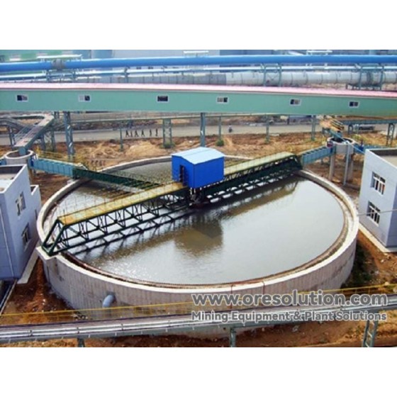 Периферийный реечный сгуститель