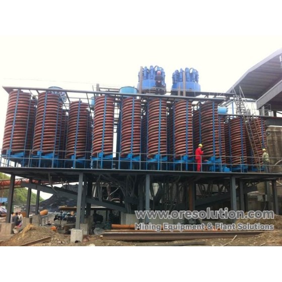 спиральный желоб