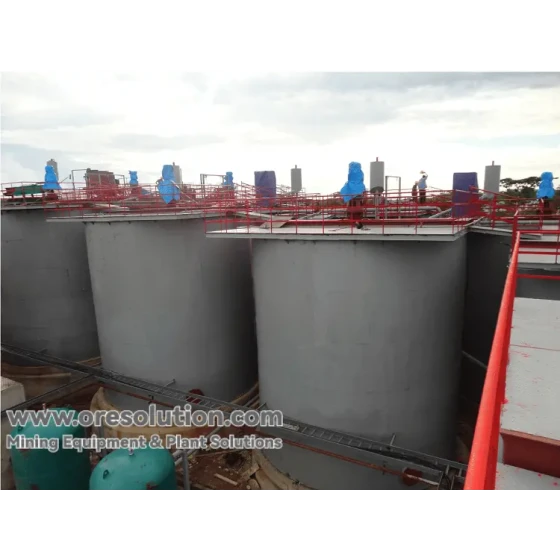 Линия по производству золота CIP и технологическое решение