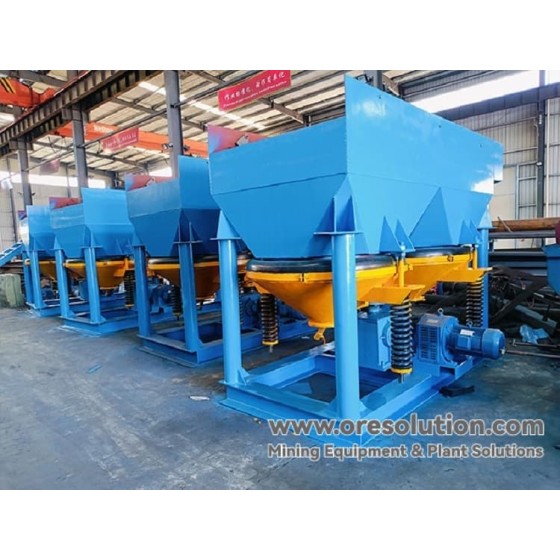 Производственная линия и процесс обогащения ртутной руды