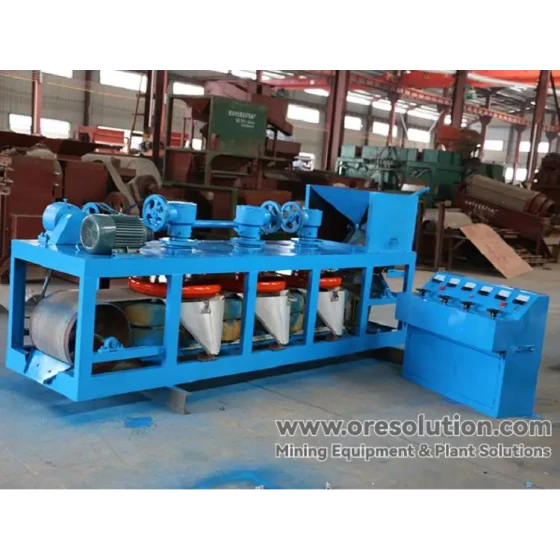 Трехдисковый магнитный сепаратор